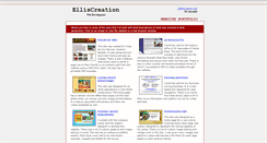 Desktop Screenshot of elliscreation.com